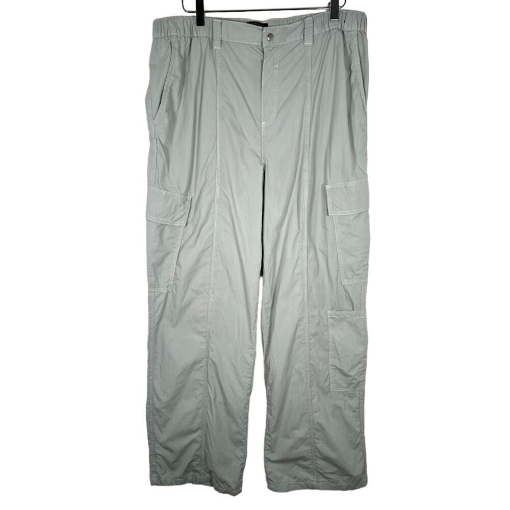 ASOS Design Women's Curve Utility Cargo Pants 14 Mid Rise Straight Leg Outdoor